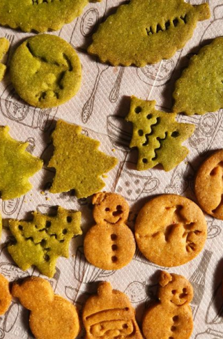 小松菜＆人参クッキー